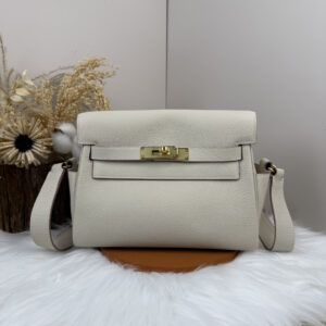hm0052 Hermes Bag Milkshake White White Gold Hardware
