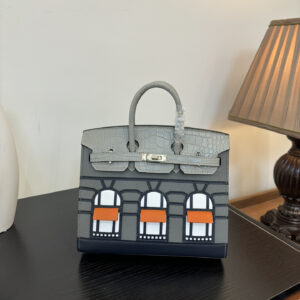 hm0063 Hermes Bag Gray