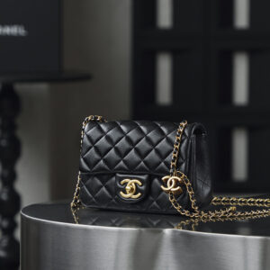 bag0258 Chanel Vanity Gold