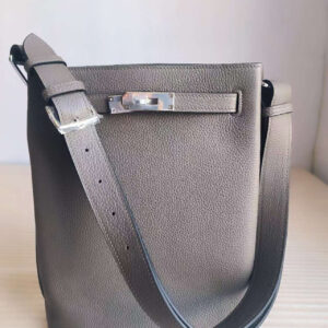 hm0107 Hermes Bag Etain Gray Gray