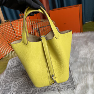 hm0209 Hermes Picotin Bucket Bag Yellow