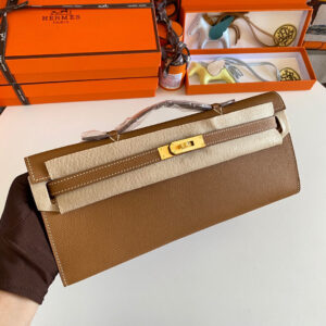 hm0214 Hermes Kelly Cut Clutch Bag