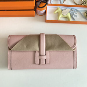 hm0279 Hermes Kelly Pochette Clutch Bag Pink