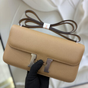 hm0346 Hermes Constance Shoulder Bag Silver Hardware