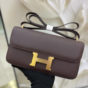 hm0348 Hermes Constance Shoulder Bag Silver Hardware