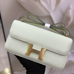 hm0353 Hermes Constance Shoulder Bag Silver Hardware