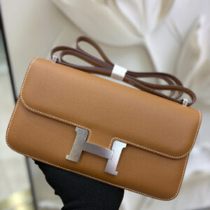 hm0360 Hermes Constance Shoulder Bag Silver Hardware