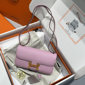 hm0384 Hermes Constance Shoulder Bag Purple