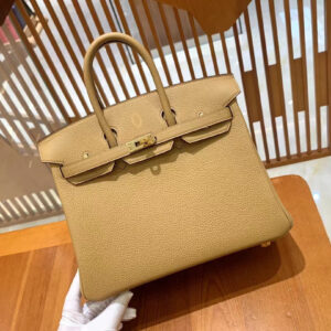 hm0536 Hermes Birkin Top Handle Bag Gold Hardware