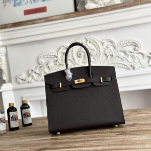 hm0539 Hermes Birkin Top Handle Bag Gold Hardware
