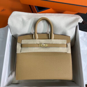 hm0540 Hermes Birkin Top Handle Bag Gold Hardware