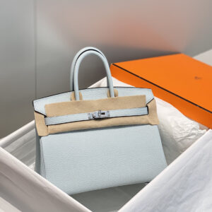 hm0606 Hermes Birkin Top Handle Bag Blue