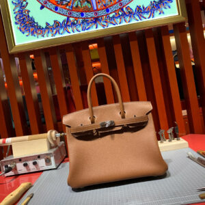 hm0627 Hermes Birkin Top Handle Bag Yellow