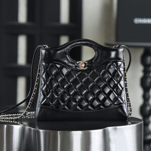 bag0315 Chanel Top Handle Mini Gold Hardware