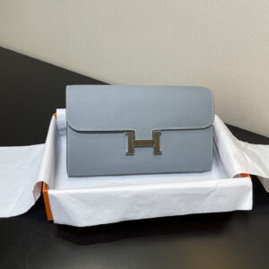 hm0834 Hermes Kelly Top Handle Bag Silver Hardware