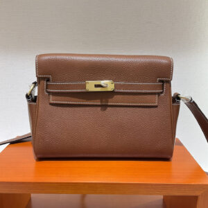 hm0841 Hermes Kelly Top Handle Bag Silver Hardware