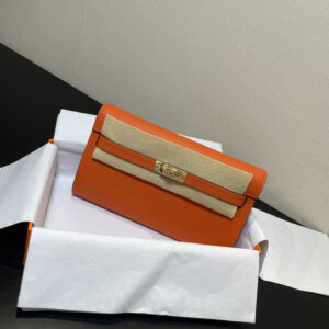 hm0865 Hermes Kelly Top Handle Bag Orange
