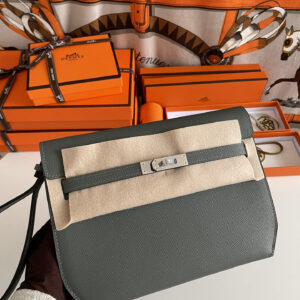 hm0889 Hermes Kelly Top Handle Bag Green