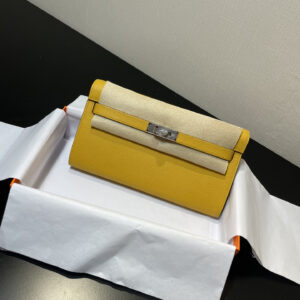 hm0911 Hermes Kelly Top Handle Bag Yellow