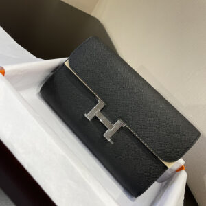 hm0915 Hermes Kelly Top Handle Bag Black Gold Hardware