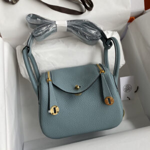 hm0918 Hermes Lindy Top Handle Bag Gold Hardware