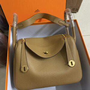 hm0920 Hermes Lindy Top Handle Bag Gold Hardware