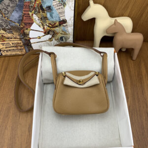 hm0921 Hermes Lindy Top Handle Bag Gold Hardware
