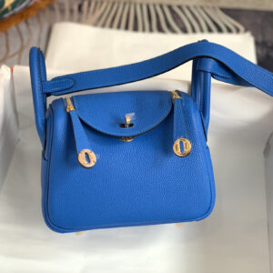 hm0922 Hermes Lindy Top Handle Bag Silver Hardware