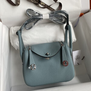 hm0923 Hermes Lindy Top Handle Bag Silver Hardware