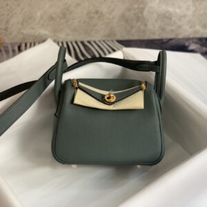 hm0924 Hermes Lindy Top Handle Bag Silver Hardware