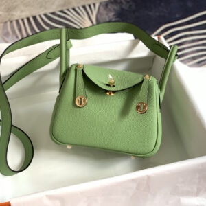 hm0925 Hermes Lindy Top Handle Bag Silver Hardware