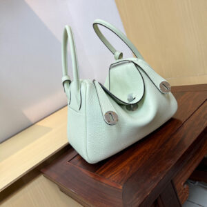 hm0930 Hermes Lindy Top Handle Bag Silver Hardware