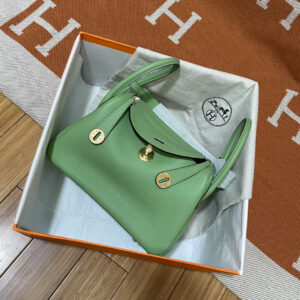 hm0932 Hermes Lindy Top Handle Bag Silver Hardware