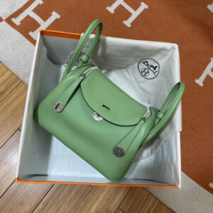 hm0933 Hermes Lindy Top Handle Bag Silver Hardware