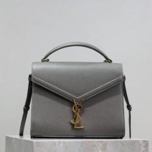 ysl0044 YSL CASSANDRE Bag Gray Gold Hardware