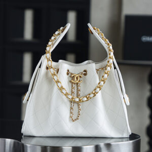 bag0353 Chanel 25 Bag Hobo Gold Hardware