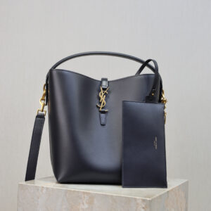 ysl0093 YSL 742828 Bucket Bag Blue