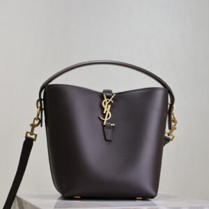 ysl0107 YSL 749036 Bucket Bag Small Brown
