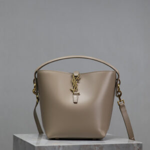 ysl0109 YSL 749036 Bucket Bag Small Beige