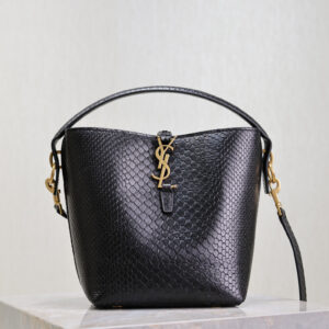 ysl0116 YSL 749036 Bucket Bag Small Black