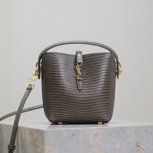 ysl0127 YSL 765870 Bucket Bag Mini Green