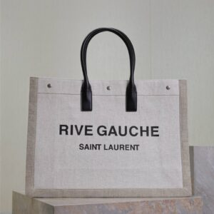 ysl0295 YSL RIVE GAUCHE Card Holder White