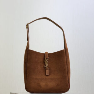 ysl0402 YSL LE 5A7 Hobo Bag Caramel