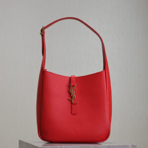 ysl0406 YSL LE 5A7 Hobo Bag Red