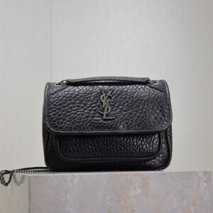 ysl0454 YSL NIKI Hobo Bag Black