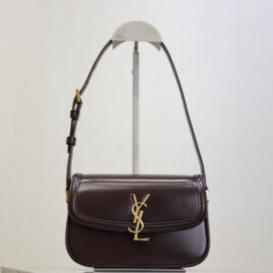 ysl0455 YSL SOLFERINO Hobo Bag Mini Brown
