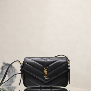 ysl0580 YSL LOULOU Shoulder Bag Gold Hardware