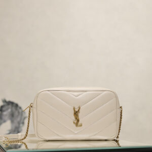 ysl0584 YSL LOULOU Shoulder Bag Large Gold Hardware