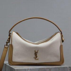 ysl0671 YSL 753826 Top Handle Bag Beige