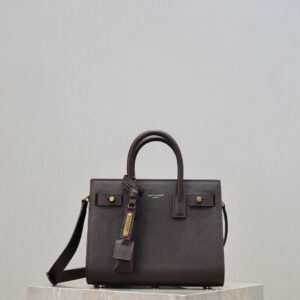 ysl0698 YSL SAC DE JOUR Top Handle Bag Gold Hardware